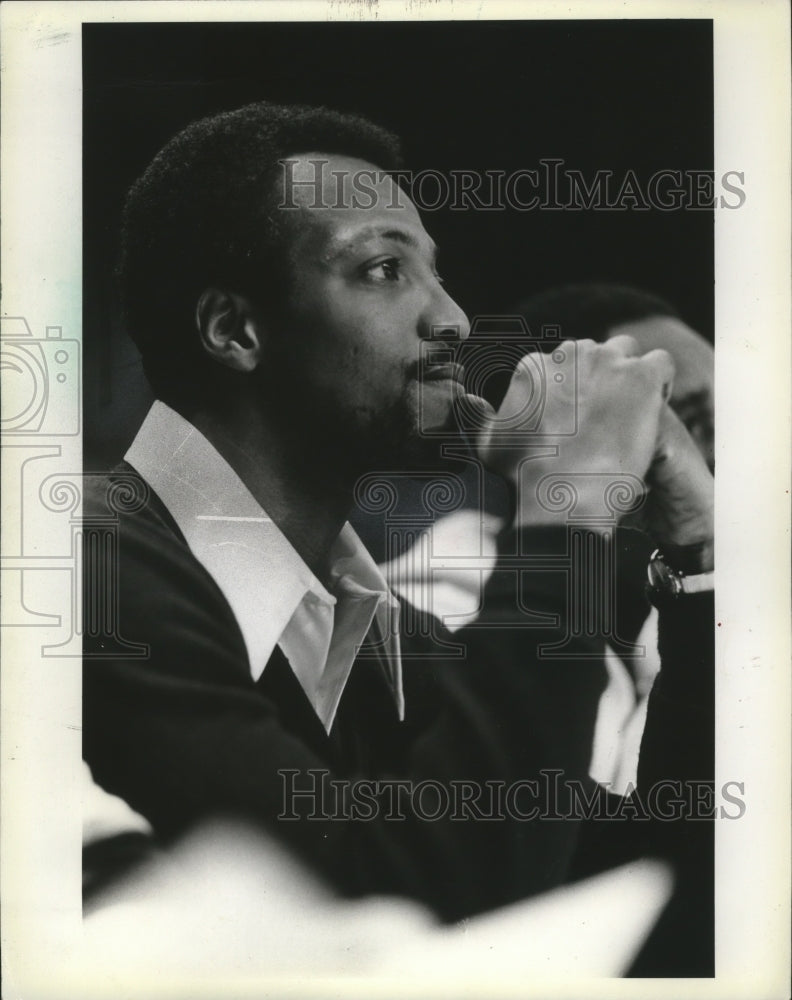 1979 Press Photo Ric Cobb hopes to become Marquette's head coach. - mja80201 - Historic Images
