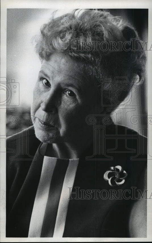 1973 Professor Catherine Chilman, University of Wisconsin Milwaukee-Historic Images