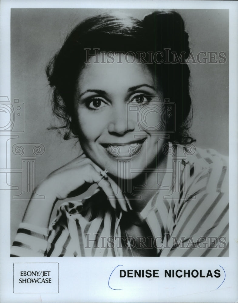 Press Photo Denise Nicholas Actress Headshot - mja80731- Historic Images