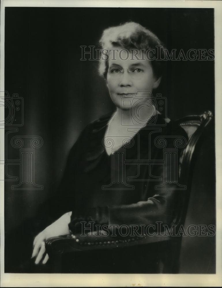 1936 Press Photo Mrs. Frank Knox, wife of Governor Alf Landons running mate - Historic Images