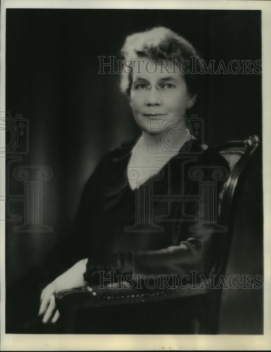1936 Press Photo Mrs. Frank Knox, wife of Governor Alf Landons running mate - Historic Images