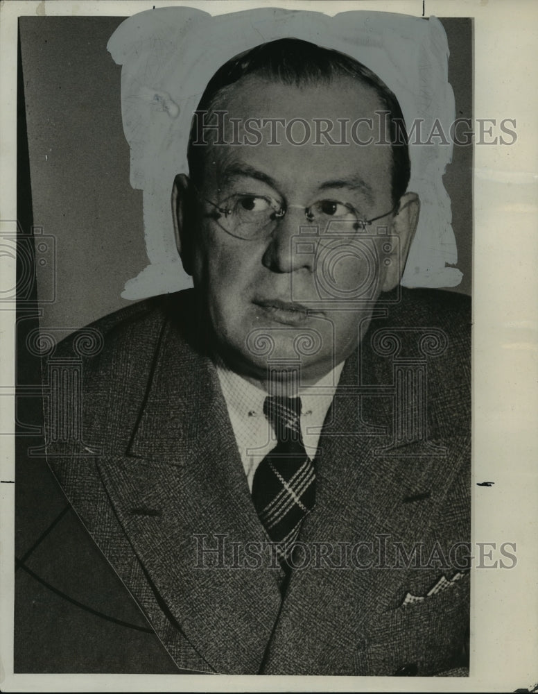 1939 Press Photo William C. Knoelk, president of the Wisconsin Council of Safety - Historic Images