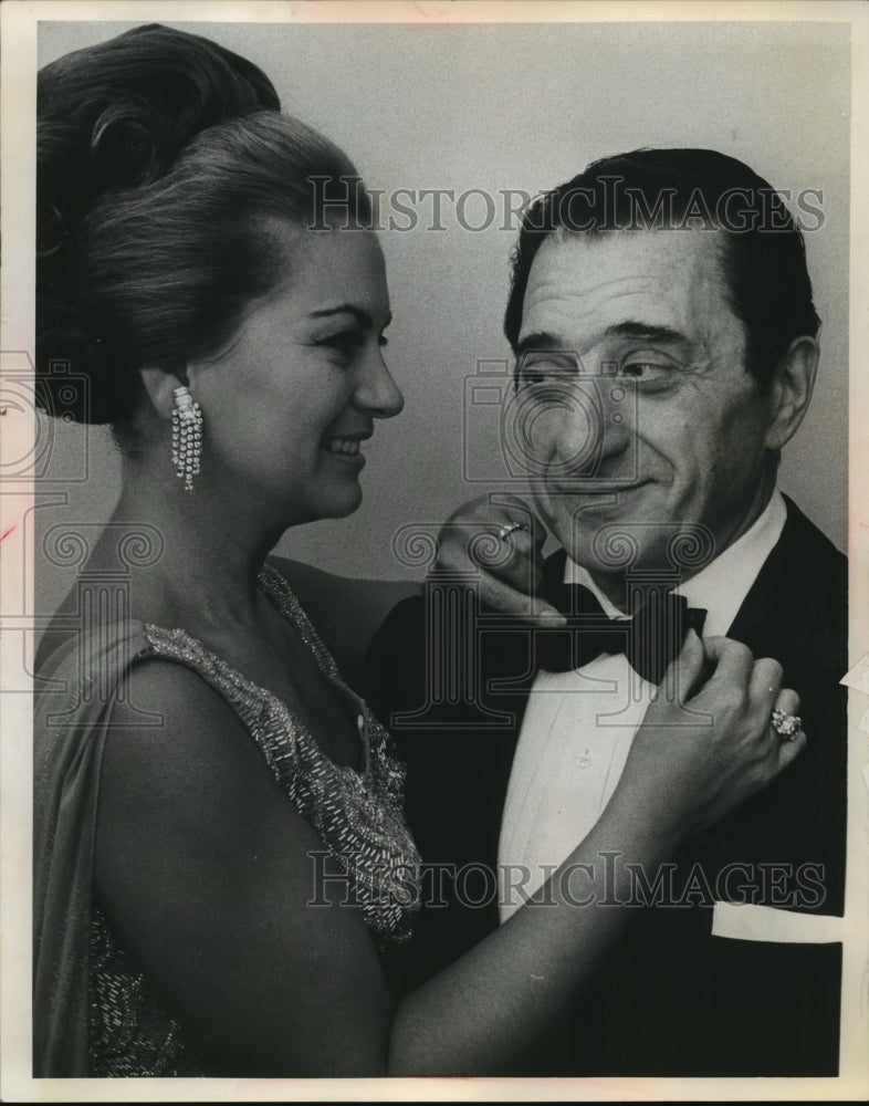 1965 Press Photo Raquel Montalvo and Jan Peerce in &quot;Great Moments in Music&quot;-Historic Images