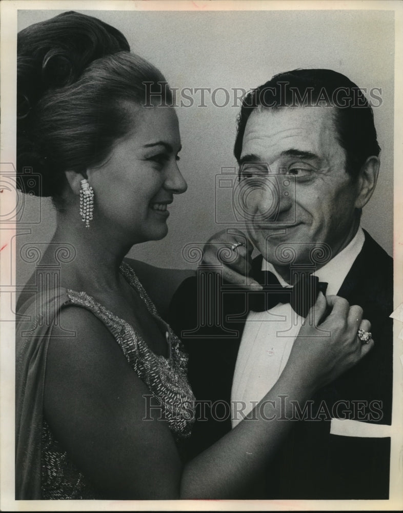 1965 Press Photo Raquel Montalvo and Jan Peerce in "Great Moments in Music"-Historic Images