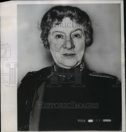 1950 Press Photo General Evangeline Booth retired as commander of Salvation Army - Historic Images