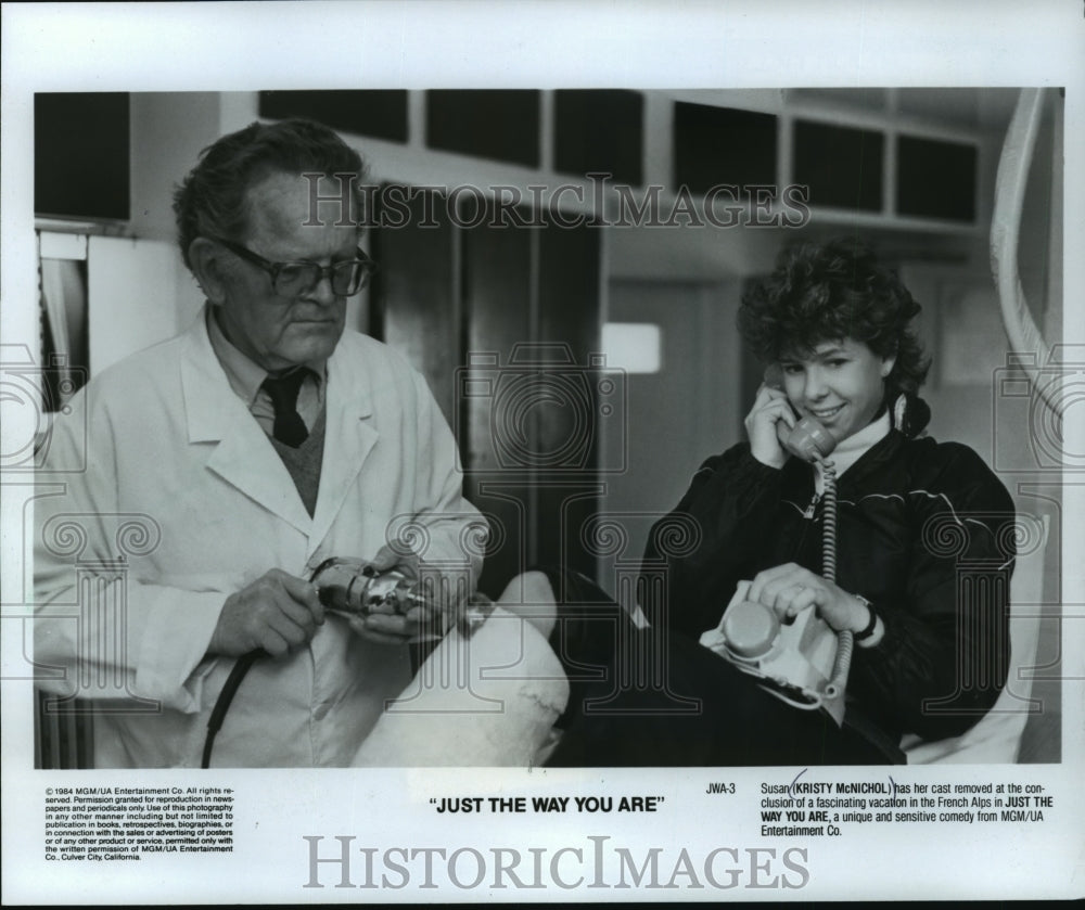 1984 Press Photo Scene from &quot;Just the Way You Are&quot; with Kristy McNichol - Historic Images