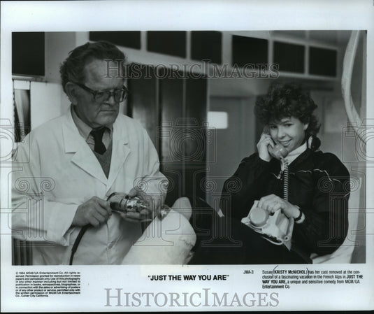 1984 Press Photo Scene from "Just the Way You Are" with Kristy McNichol - Historic Images