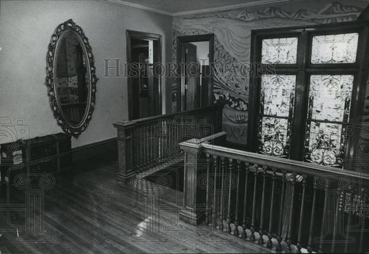 1976 Press Photo Landing in House of Cyrus C. Yawkey in Wausau, Wisconsin - Historic Images