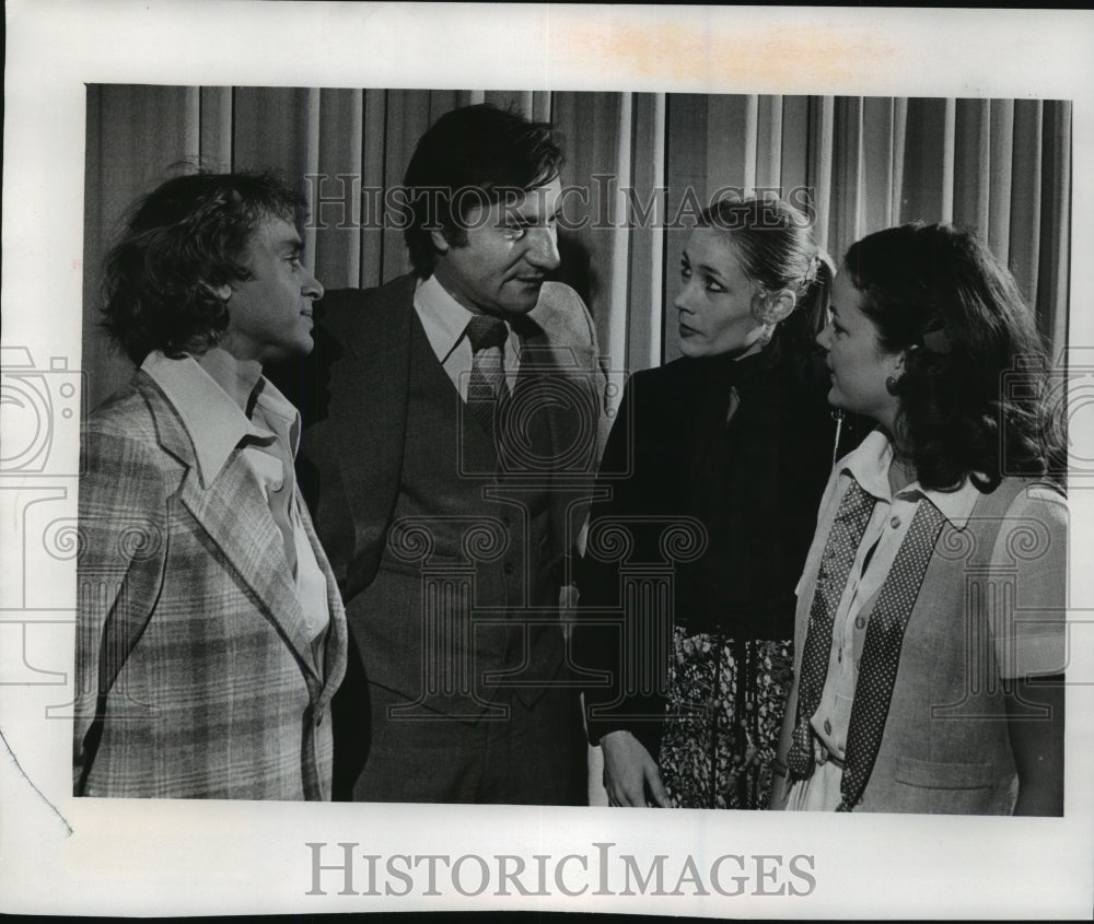 1979 Press Photo Gennadi Vostrikov, Jean Comelin, Leslie McBeth & Margaret Boren-Historic Images