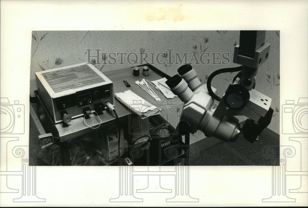 1992 Equipment to preform Loop Electrosurgical Excision Procedure-Historic Images