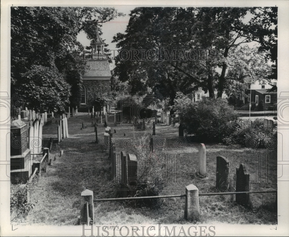 1973 Press Photo Sleepy Hollow Church on Broadway at North Tarrytown - mja83489 - Historic Images