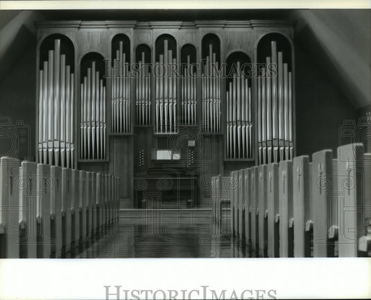 1994 Press Photo The chapel in Wisconsin Lutheran Seminary - mja84058 - Historic Images