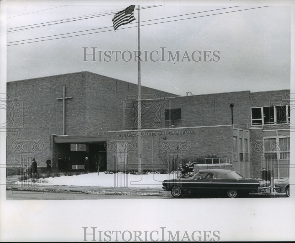 1966 Press Photo Wisconsin Lutheran high school - mja84060-Historic Images