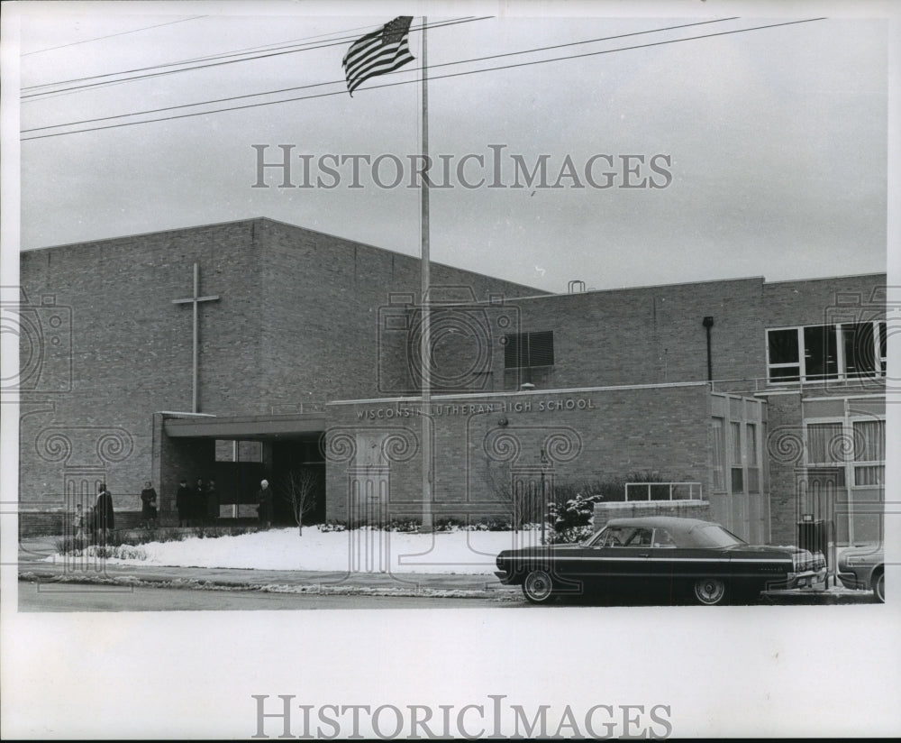 1966 Press Photo Wisconsin Lutheran high school mja84060 Historic