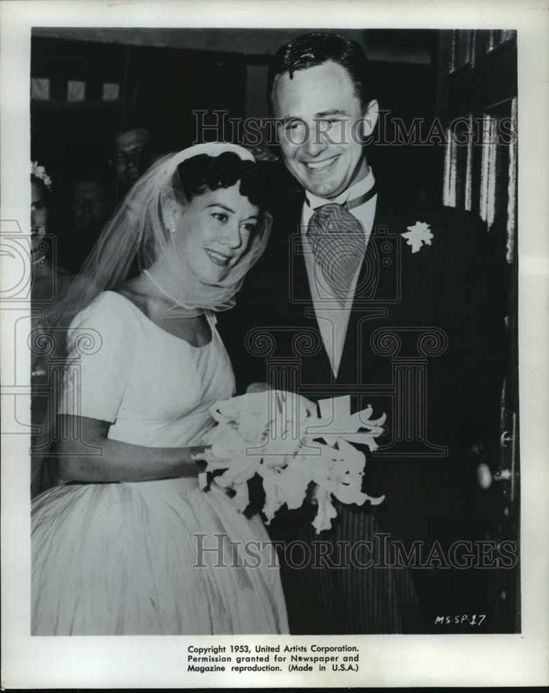 1953 Press Photo Singer Patrice Munsel marries Robert Schuler-Historic Images