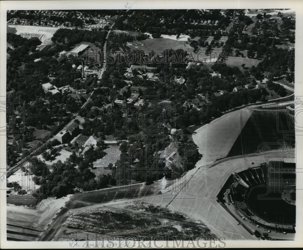 1962 Press Photo Aerial view, Zablocki Veterans Administration Center, Wisconsin - Historic Images