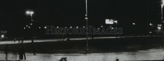 1989 Press Photo Wisconsin Ice Skating Rink, State Fair Park, West Allis - Historic Images
