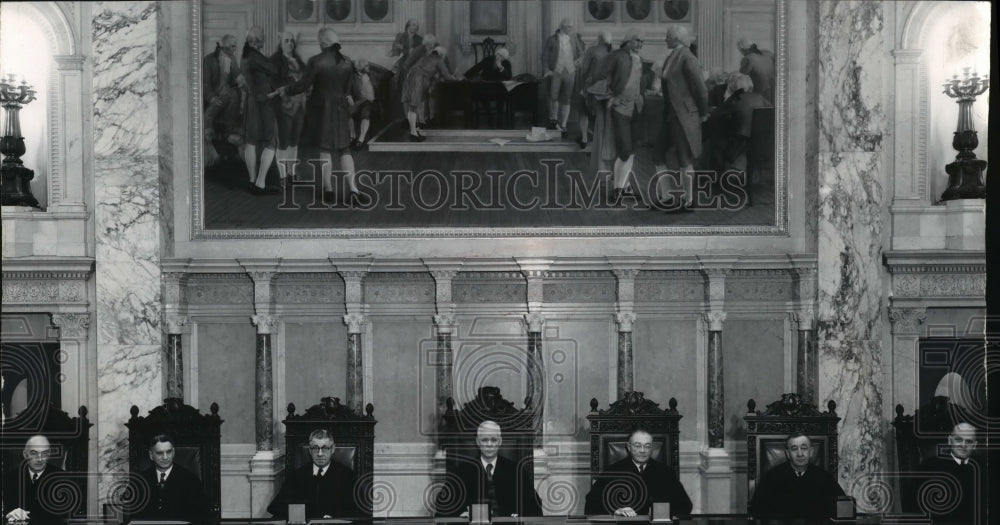 1954 Press Photo Wisconsin Supreme Court - mja85748-Historic Images