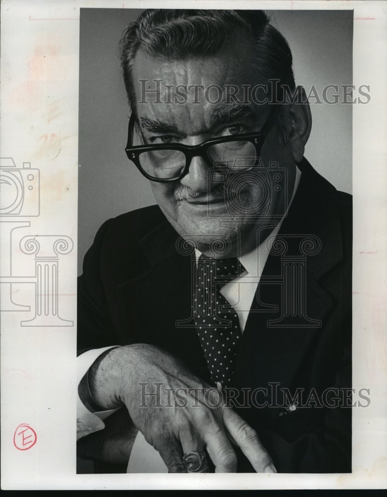 1978 Congressman Clement Zablocki of Milwaukee, Wisconsin-Historic Images