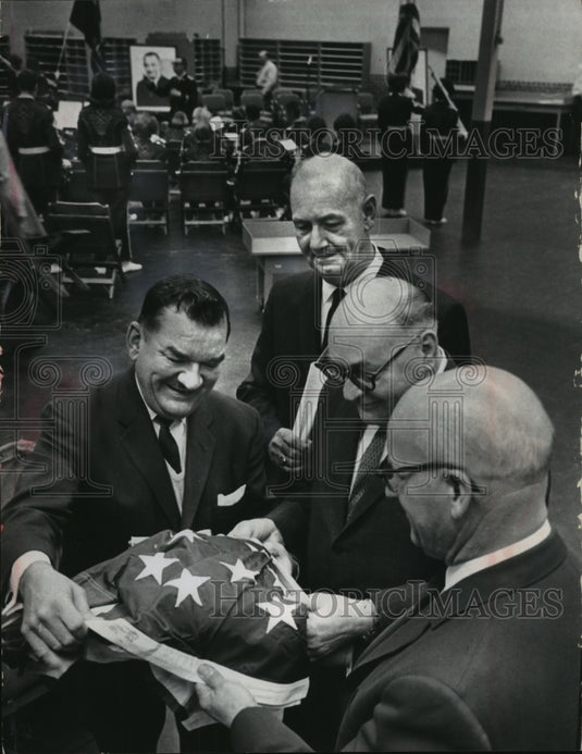 1964 Press Photo Dedication of New Greenfield, Wisconsin Post Office Branch - Historic Images