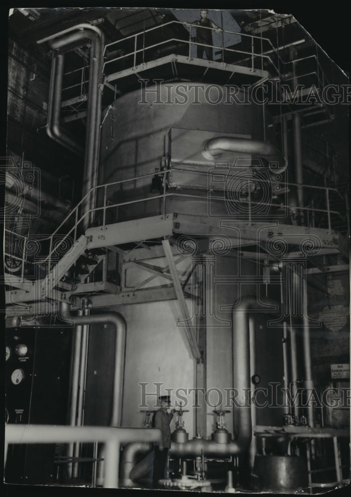 1939 Press Photo Electric Company, East Wells Street plant, Milwaukee-Historic Images