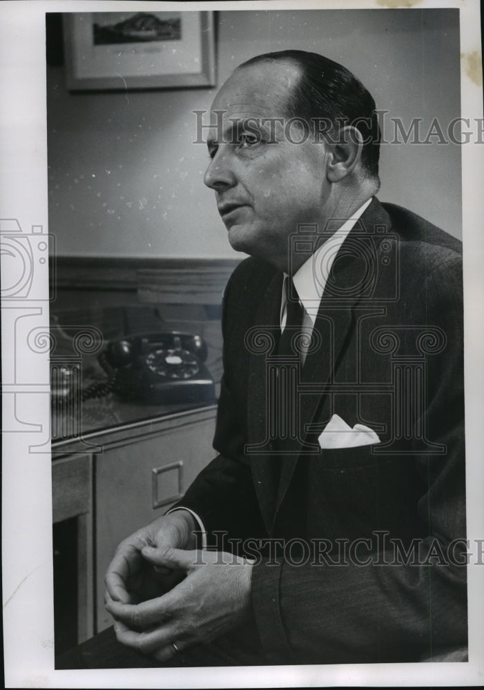 1962 Press Photo Ambassador deLesseps S. Morrison, United States Representative-Historic Images