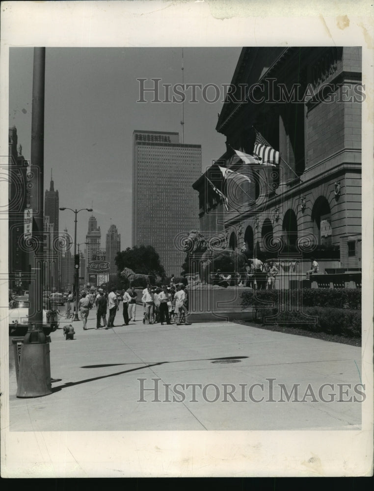 1970 Press Photo Art Institute of Chicago, Illinois - mja86393-Historic Images