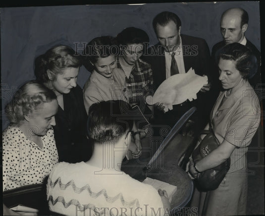 Bicycle Saw Demonstrated at Curative Rehabilitation Workshop-Historic Images