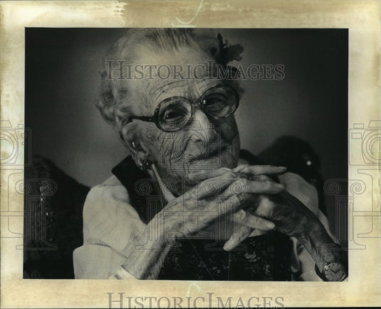 1983 Grandma Daily, as she is known to residents of Omro Care Center-Historic Images
