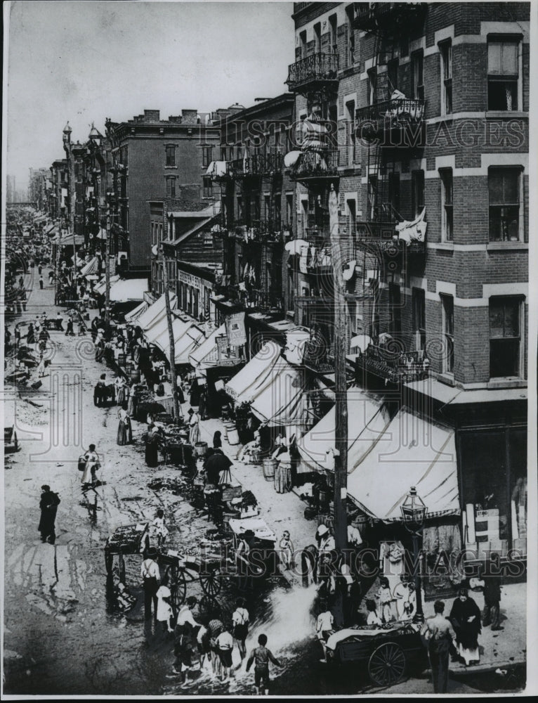 1890 Press Photo New York Tenements/Slums, Historic - mja87425- Historic Images