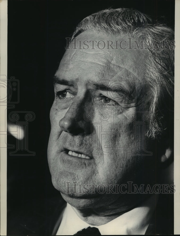 1974 Press Photo John Connally Visits Milwaukee - mja87947 - Historic Images