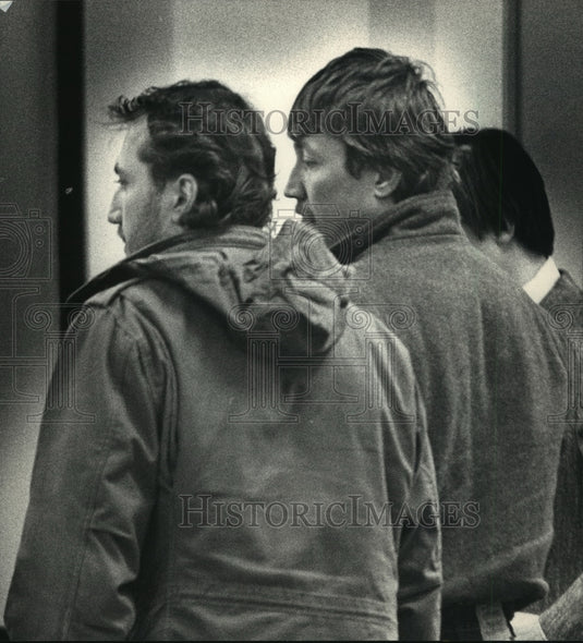 1988 Press Photo Thomas & Jeffrey Costigan charged with Commercial Gambling-Historic Images