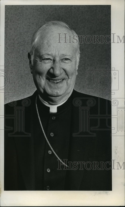 1973 Press Photo Archbishop William E. Cousins of Milwaukee. - mja88638 - Historic Images
