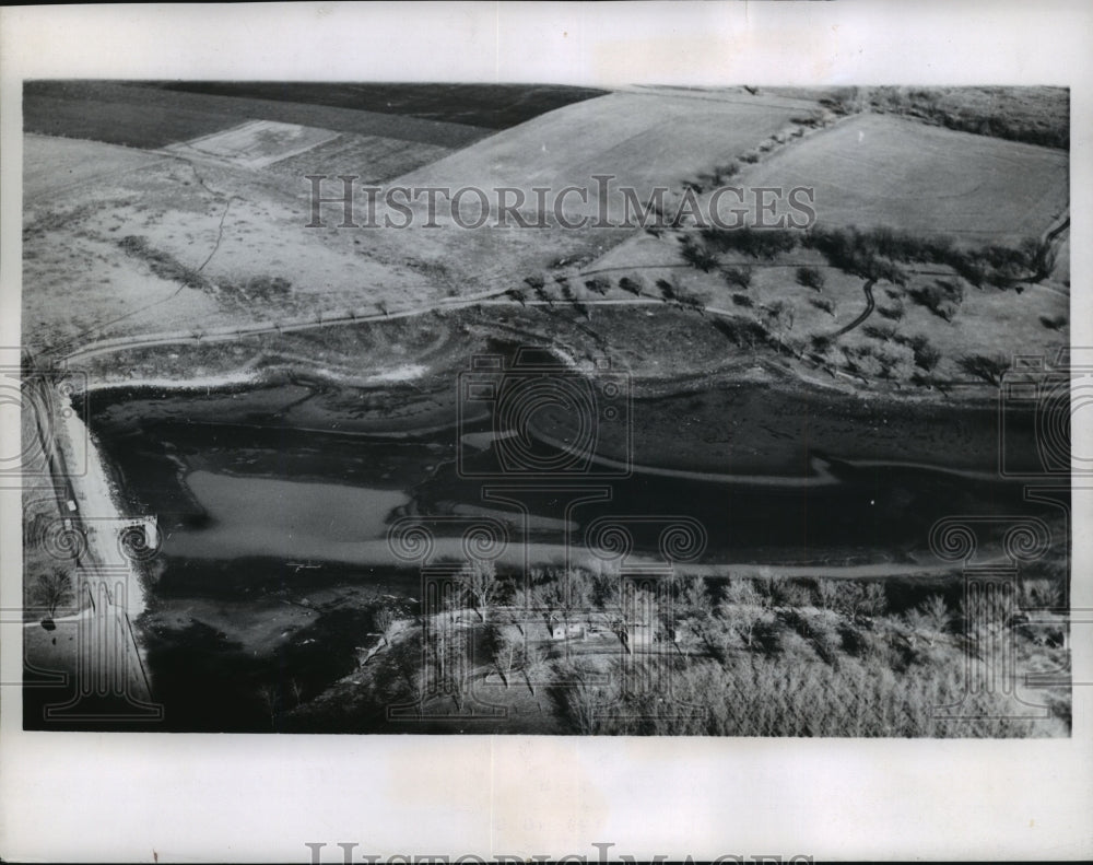 1954 Press Photo Water shortage in Olathe, Kansas - mja89140 - Historic Images