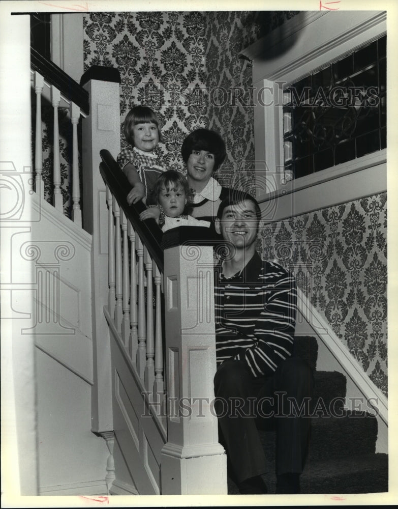 1979 Thomas & Bridget Cox with Daughters Ann, Catherine, Fond du Lac-Historic Images