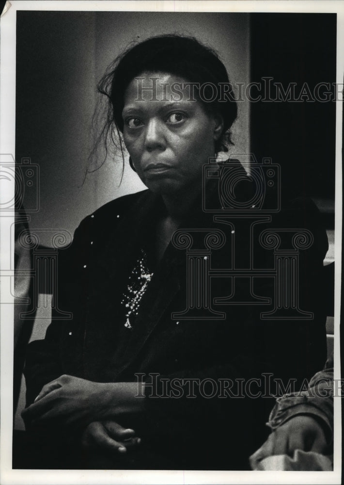 1991 Press Photo Betty Cotton pleads guilty to several charges - mja90583-Historic Images