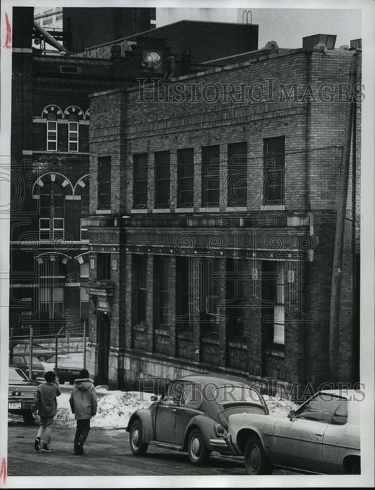 1974 Press Photo Milwaukee Repertory Theater in the Court Street Theater-Historic Images