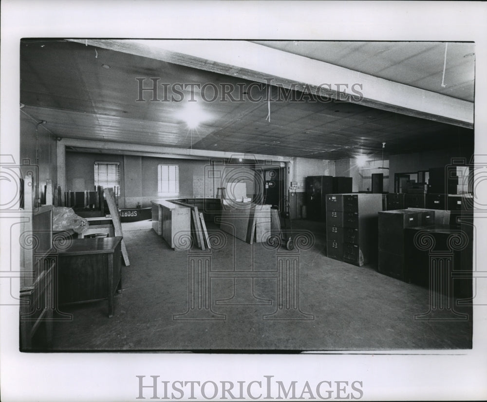 1963 Press Photo The Milwaukee Journal&#39;s warehouse. - Historic Images