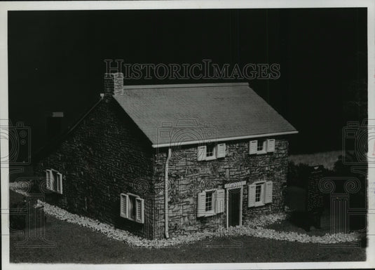 1976 Press Photo the Jeremiah Curtin house after planned restoration, Wisconsin - Historic Images