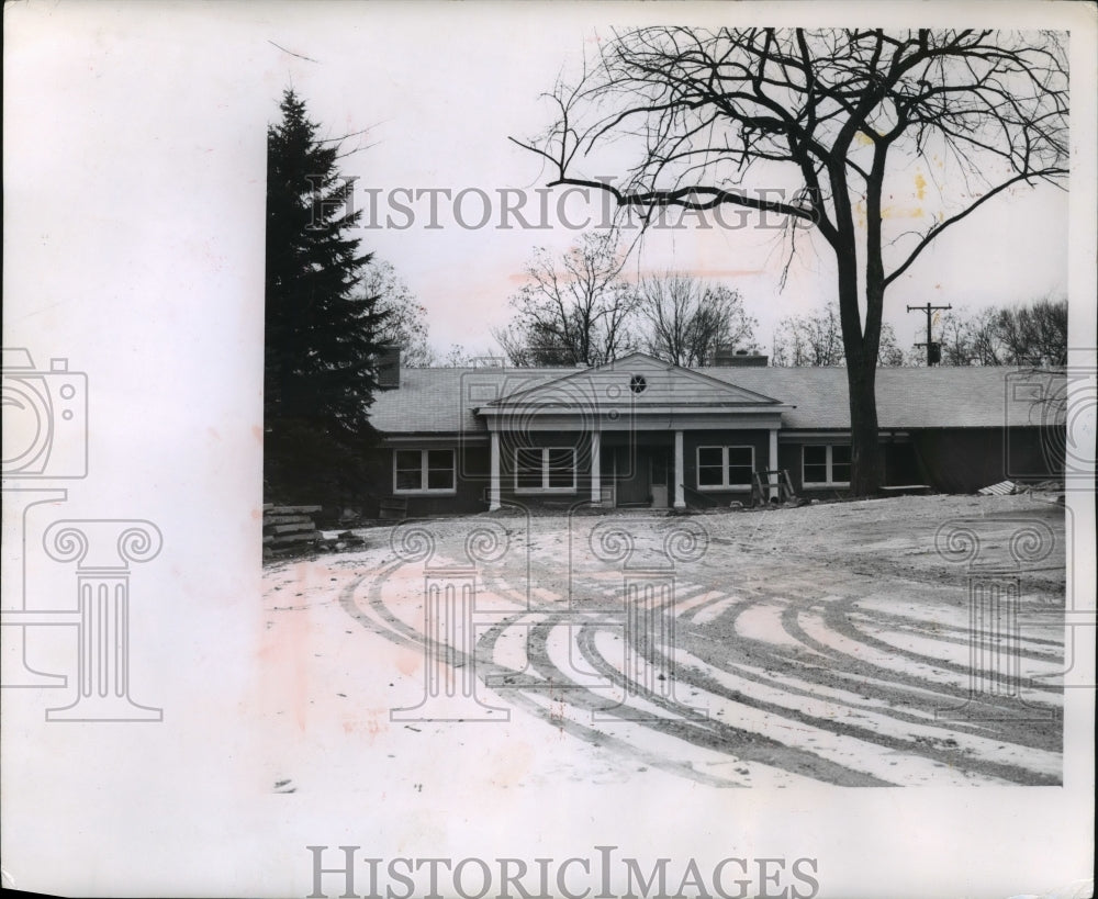 1961 Near-finished Addition to Delafield, Wisconsin Nursing Home-Historic Images