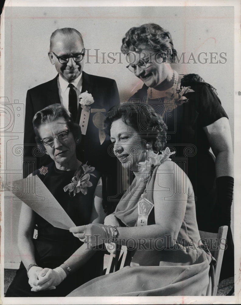 1966 Press Photo Elected Officers of Wisconsin Congress of Parents and Teachers-Historic Images