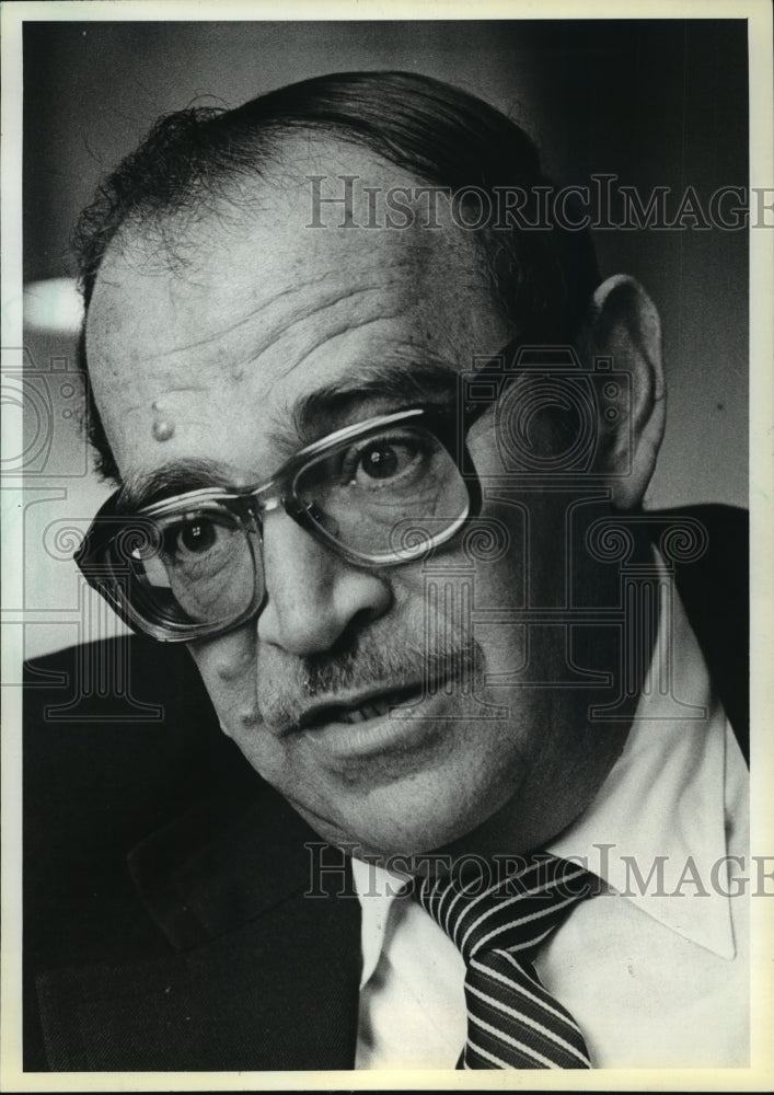 1980 Press Photo Simcha Dinitz former Israeli ambassador to the United States-Historic Images