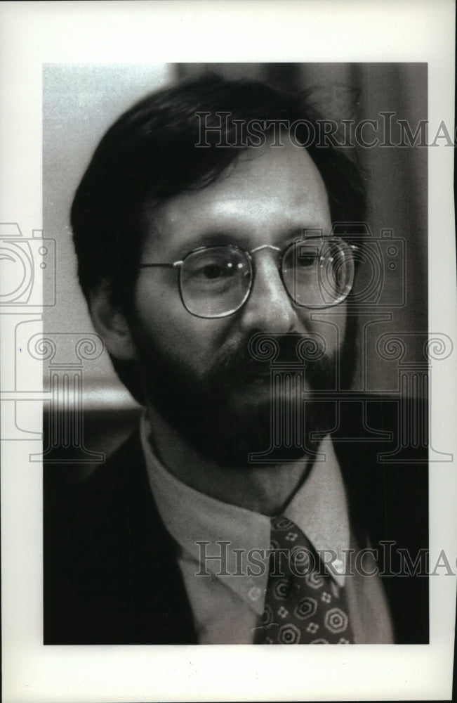 1993 Press Photo Epidemiologist Jeff Davis of Wisconsin - mja91820 - Historic Images