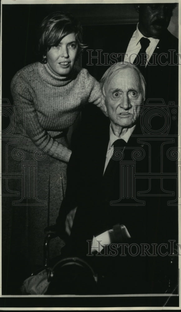 Justice William O. Douglas & wife Cathy talk about his resignation-Historic Images