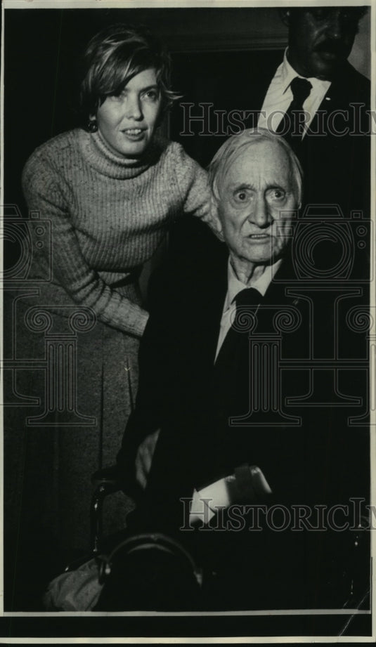 Justice William O. Douglas & wife Cathy talk about his resignation-Historic Images