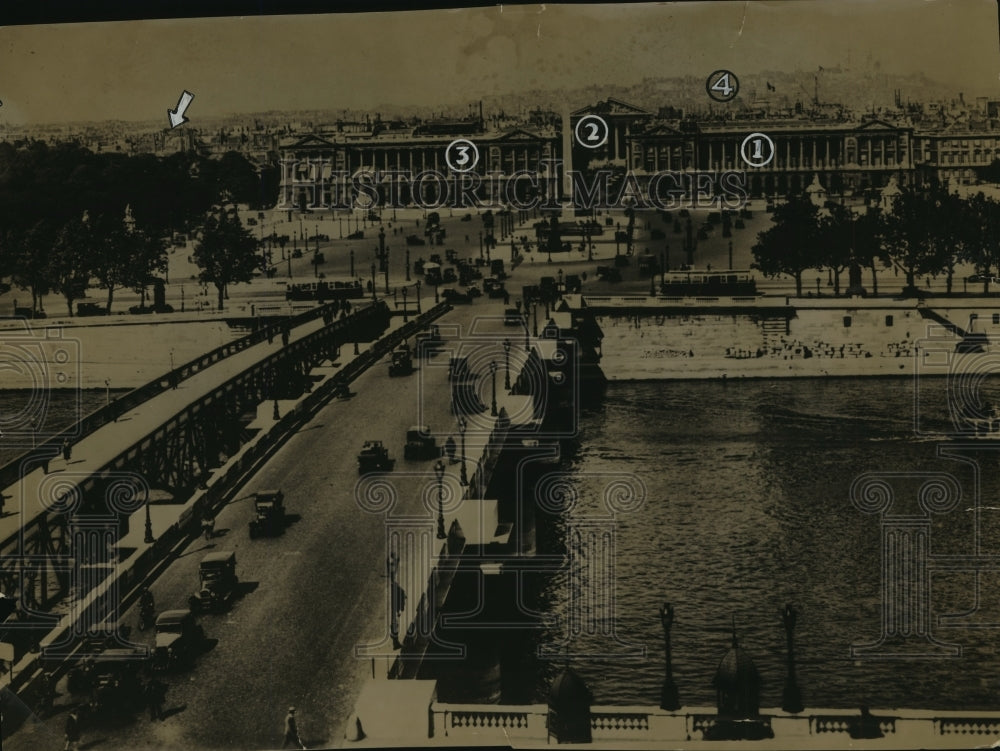 1934 Press Photo Historical buildings center of Paris, France - mja92683 - Historic Images