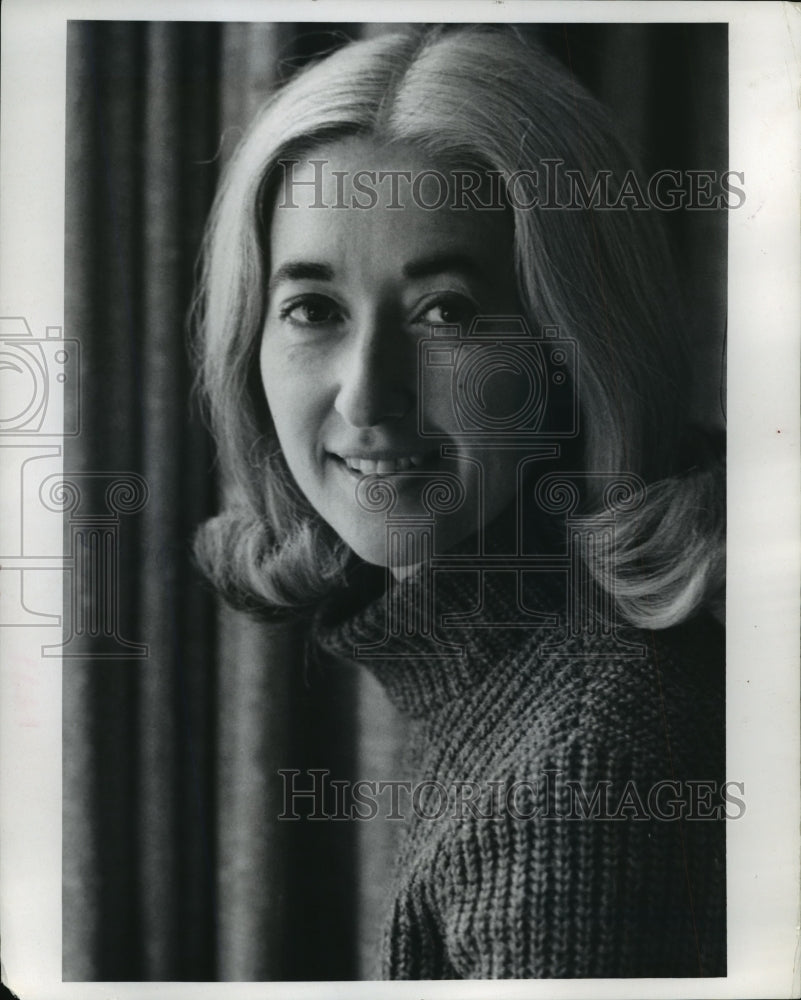 1971 Press Photo Milwaukee Journal employee Marguerite &quot;Peggy&quot; Daum - mja92806 - Historic Images