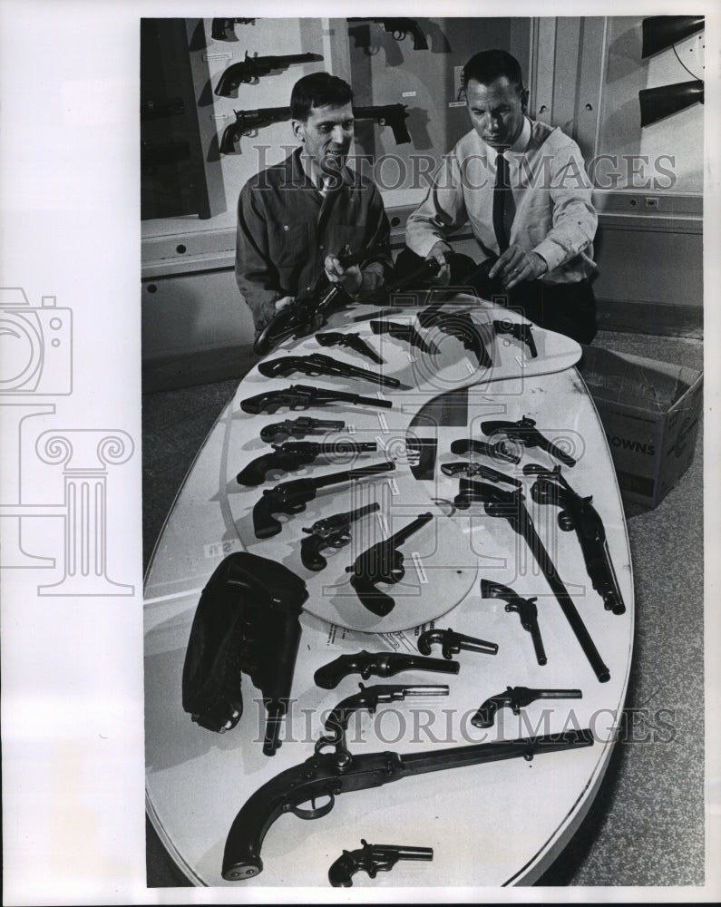 1964 Milwaukee Museum Nunnemacher Gun Collection on Display-Historic Images