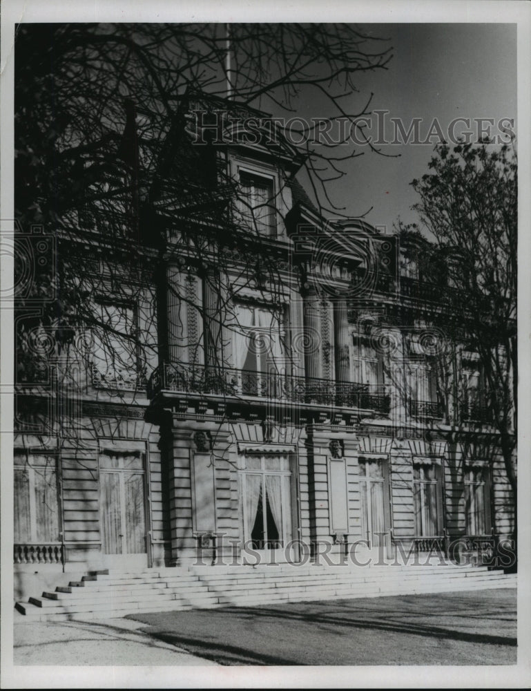 1967 Press Photo United States Embassy in Paris, France - mja92963 - Historic Images