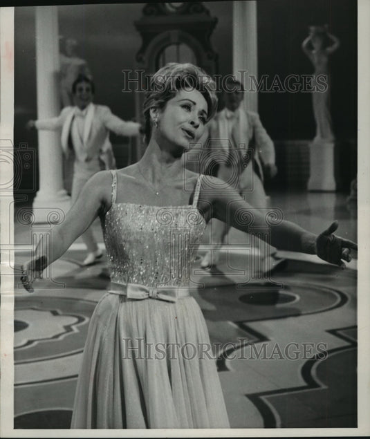 1964 Press Photo Jane Powell on "The Andy Williams Show" - mja93022 - Historic Images